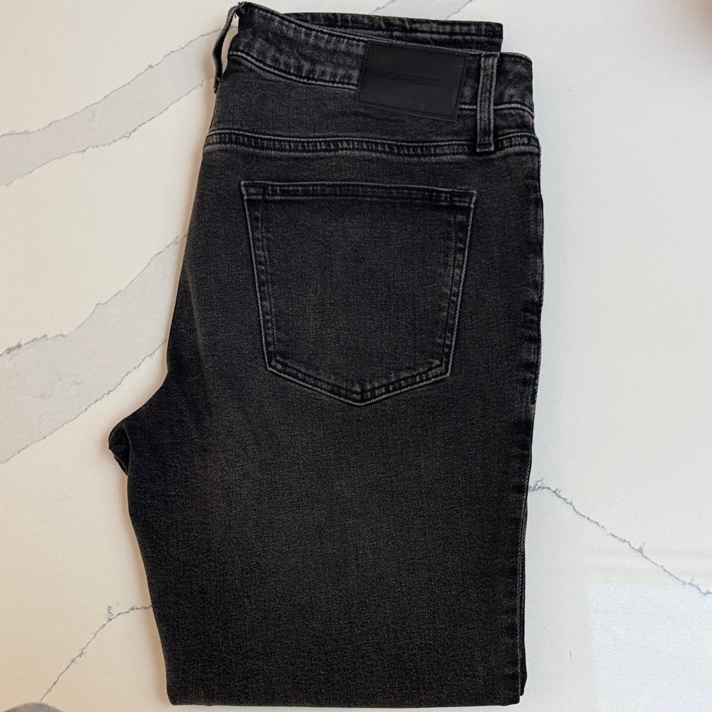 Express Men's black Slim Jeans